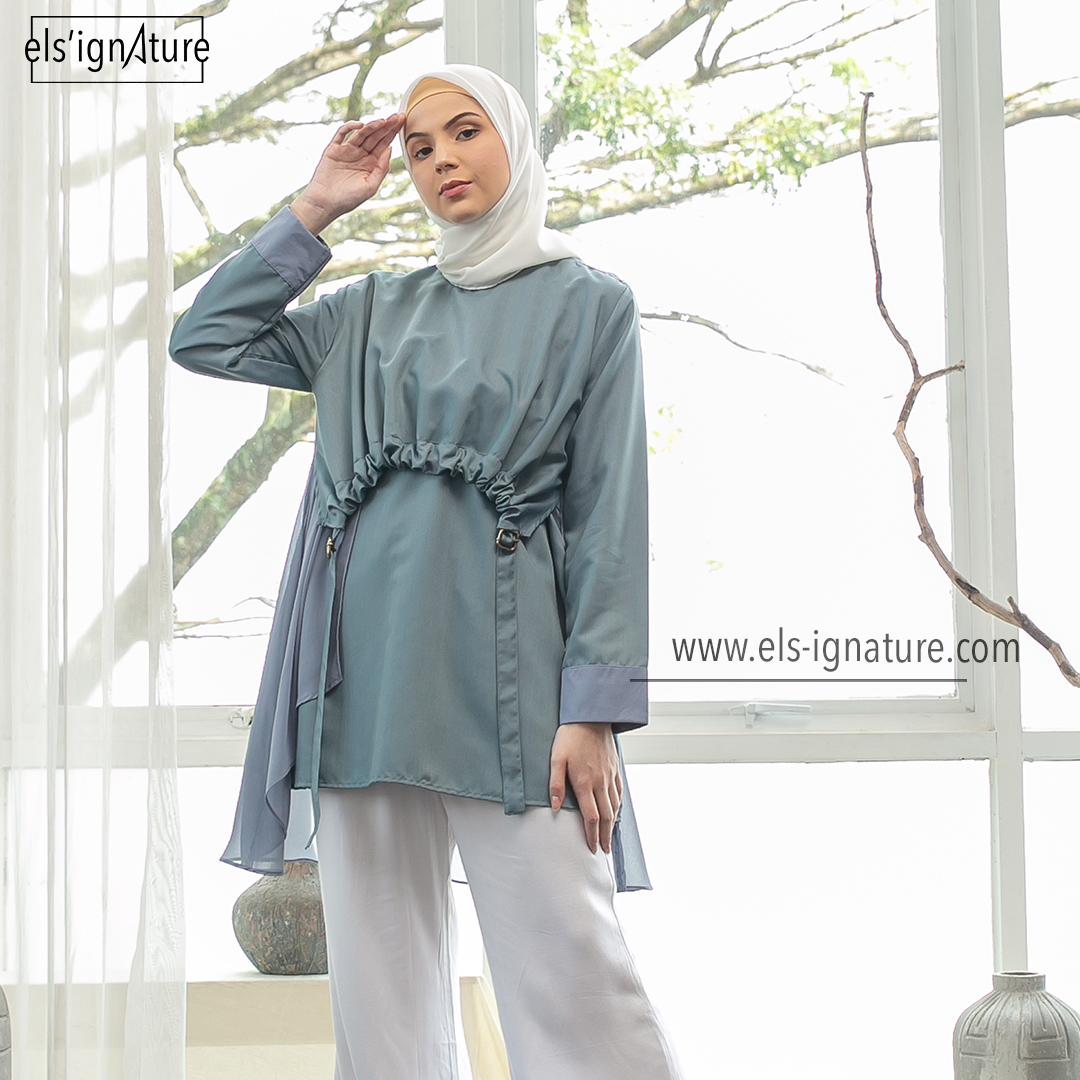 Arunika Tunic Grey toska