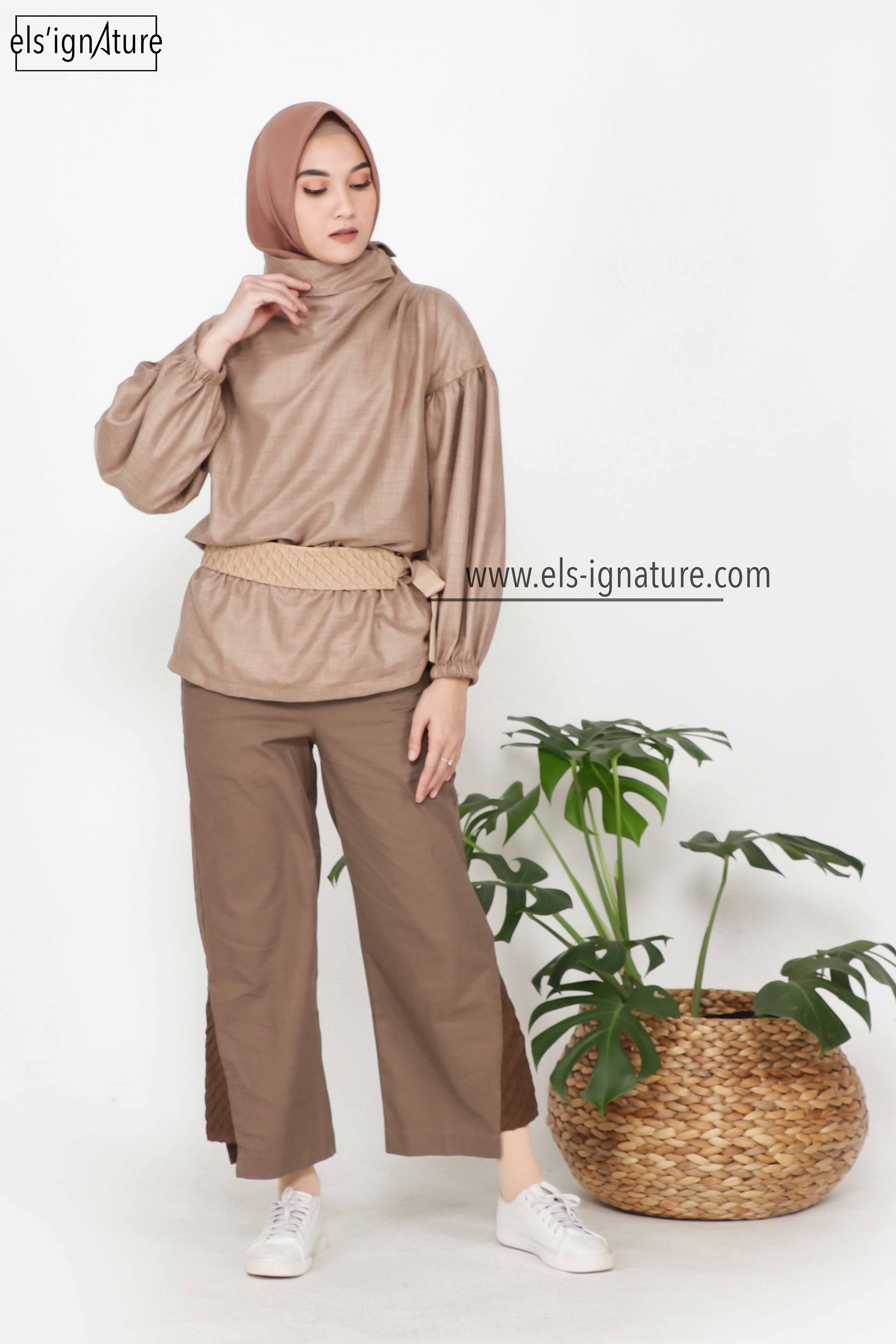 Sabi Blouse Light Brown