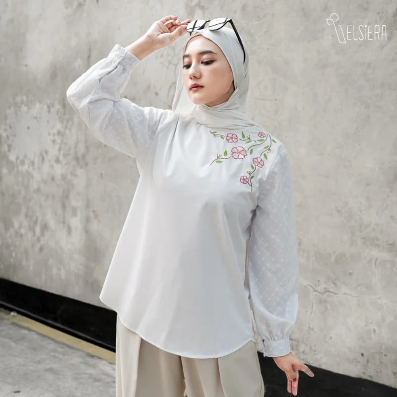 Meera Tops White