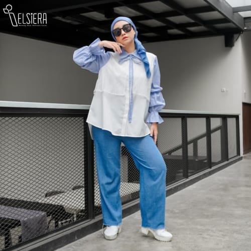 Urisha Shirt Sky Blue